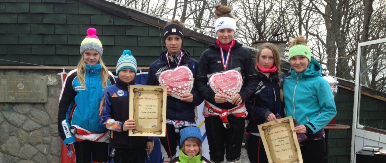 Naši žáci přivezli z FIS závodů v Záhřebu dvě medaile
