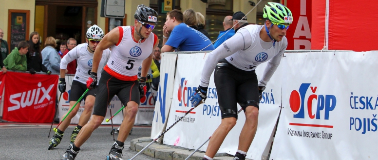 Ski Street Liberec 2014 a M-ČR v běhu na kolečkových lyžích 2014