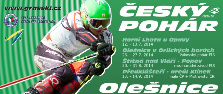 Rozpis na 2. závod českého poháru v Olešnice v Orlických horách a FIS Children cup 2014