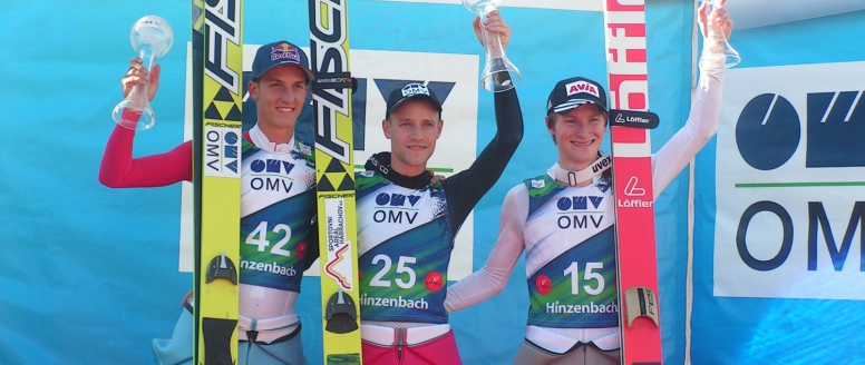 Skokan na lyžích Roman Koudelka triumfoval v závodě letní Grand Prix v Hinzenbachu