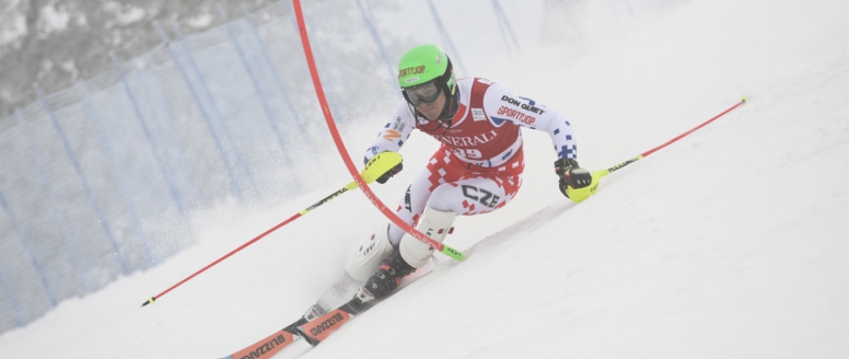Kryštof Krýzl vybojoval v SP 25. místo ve slalomu v Levi