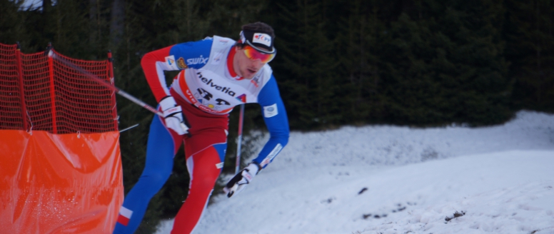 Martin Jakš rozjel Tour de Ski nadějně. Prolog v Oberstdorfu dokončil jako dvanáctý
