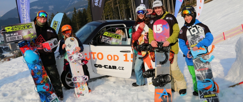 Mistry České republiky ve freestyle snowboardingu jsou opět Martin Mikyska a Kateřina Vojáčková