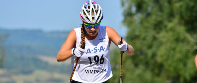 Běžkyně Andrea Klementová závodila na Šumavě – na lyžích i v krosu