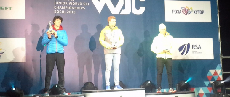 MSJ Soči 2016: po rychlostních disciplínách slaví Jan Zabystřan dvě druhá místa v kategorii U18. Gratulujeme!