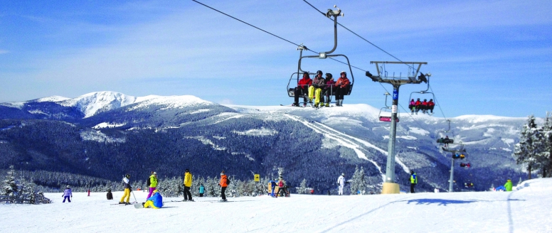 Exkluzivní nabídka pro členy SLČR: Den lyžování ve Špindlerově Mlýně jen za 190 korun!