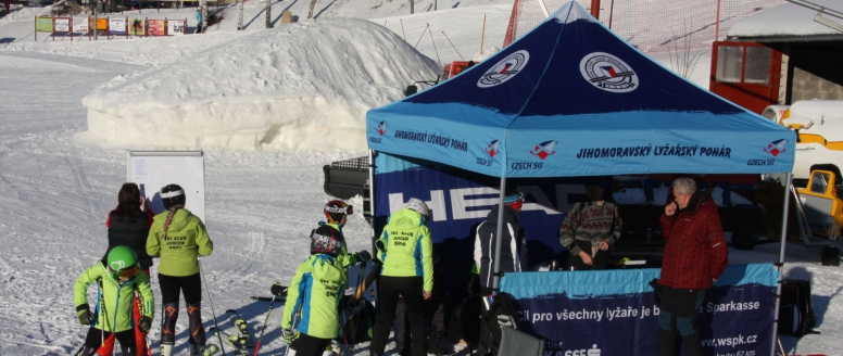 Jihomoravský lyžařský pohár 2016/2017 - závod Olešnice