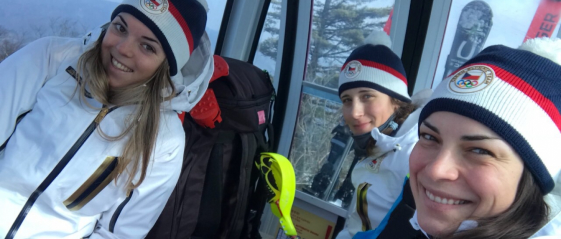 Čtyřlístek žen pro obří slalom na ZOH v Pchjongčchangu