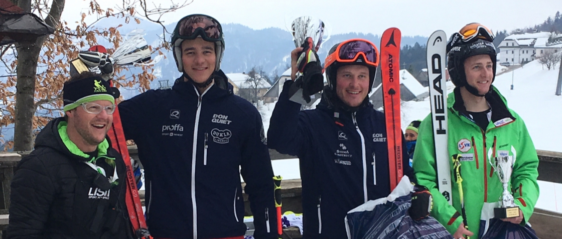 Český double vybojovali na závodech FIS ve Slovinsku Ondřej Berndt a Jan Zabystřan