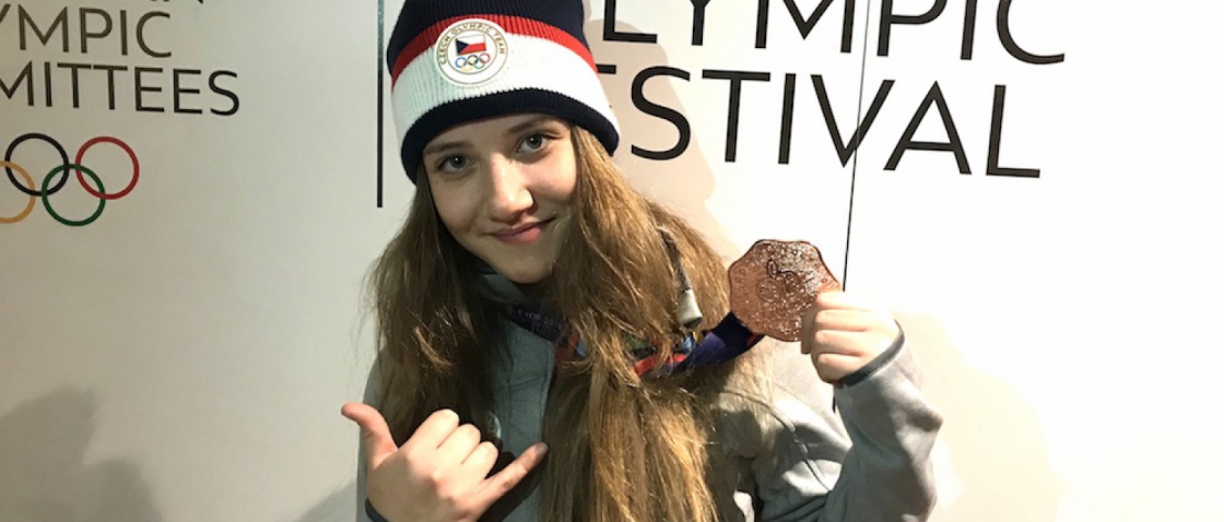 Snowboardistka Kreisingerová bere na Evropském olympijském festivalu mládeže bronz