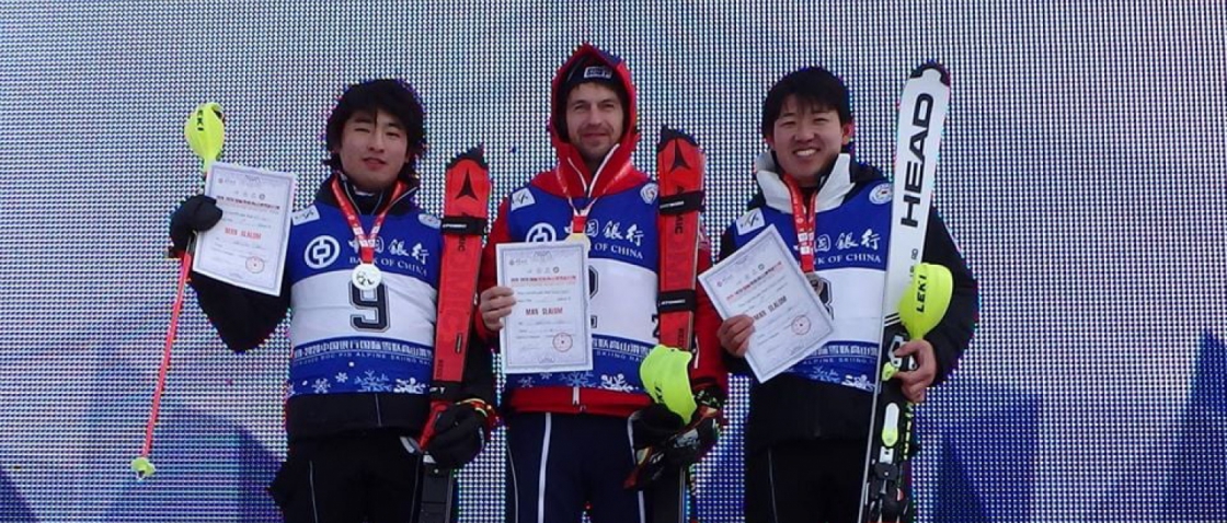 Kryštof Krýzl vyhrál v Číně dva slalomy kategorie FIS
