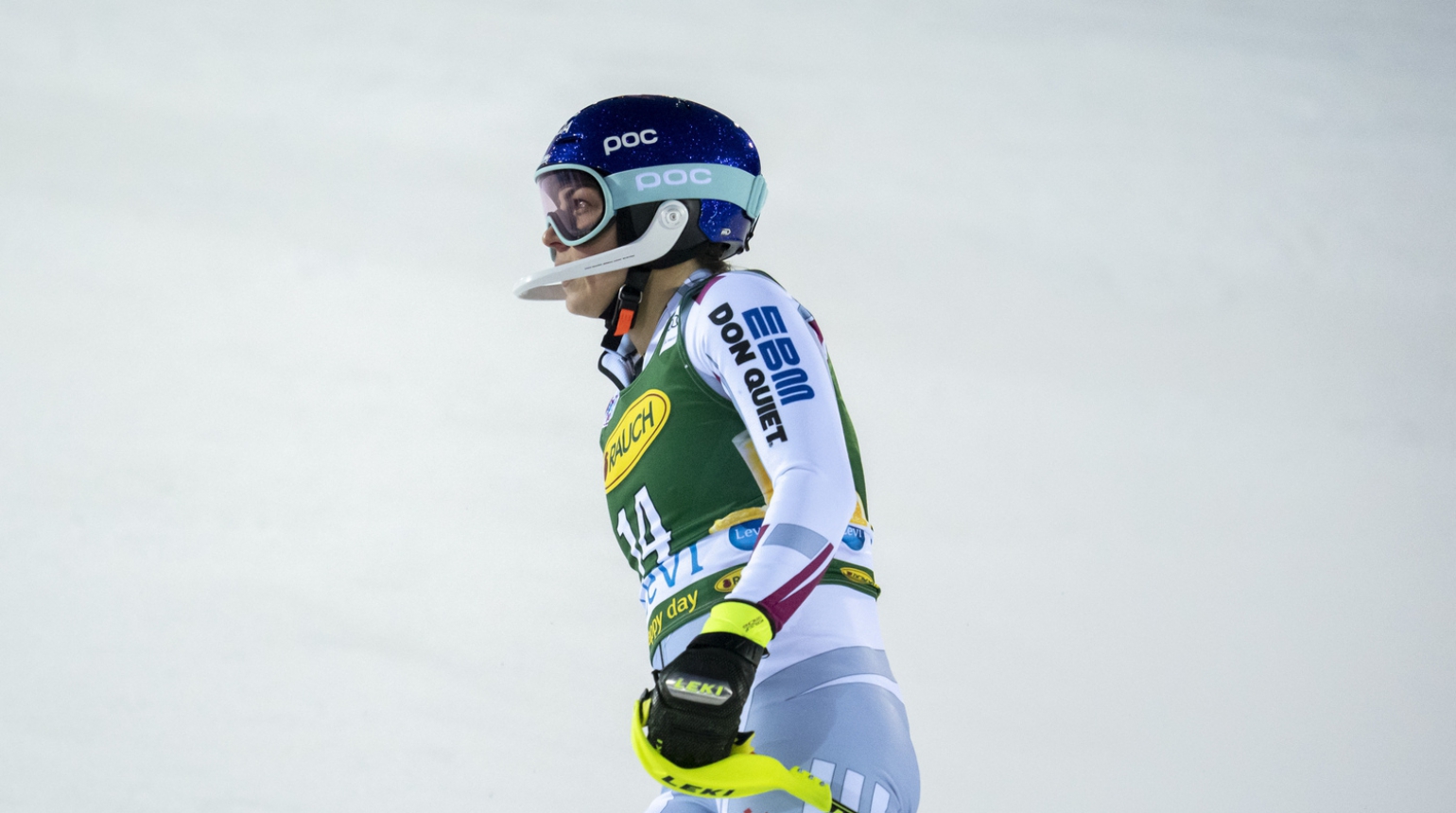 Martina Dubovská na životním 6. místě ve druhém slalomu v Levi!