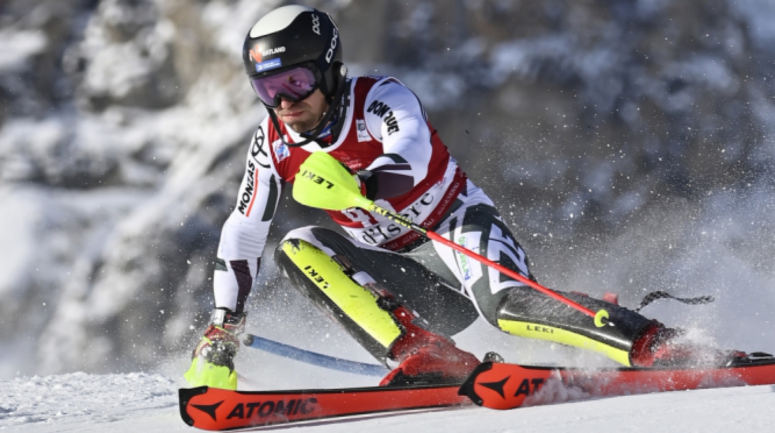 Kryštof Krýzl ve slalomu SP ve Val d’Isere z 38. místa nepostoupil