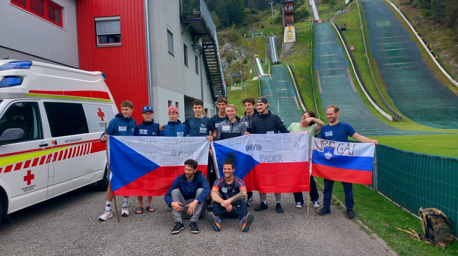 Češi skákali na FIS Cupu ve Villachu. Holub dvakrát na bodech