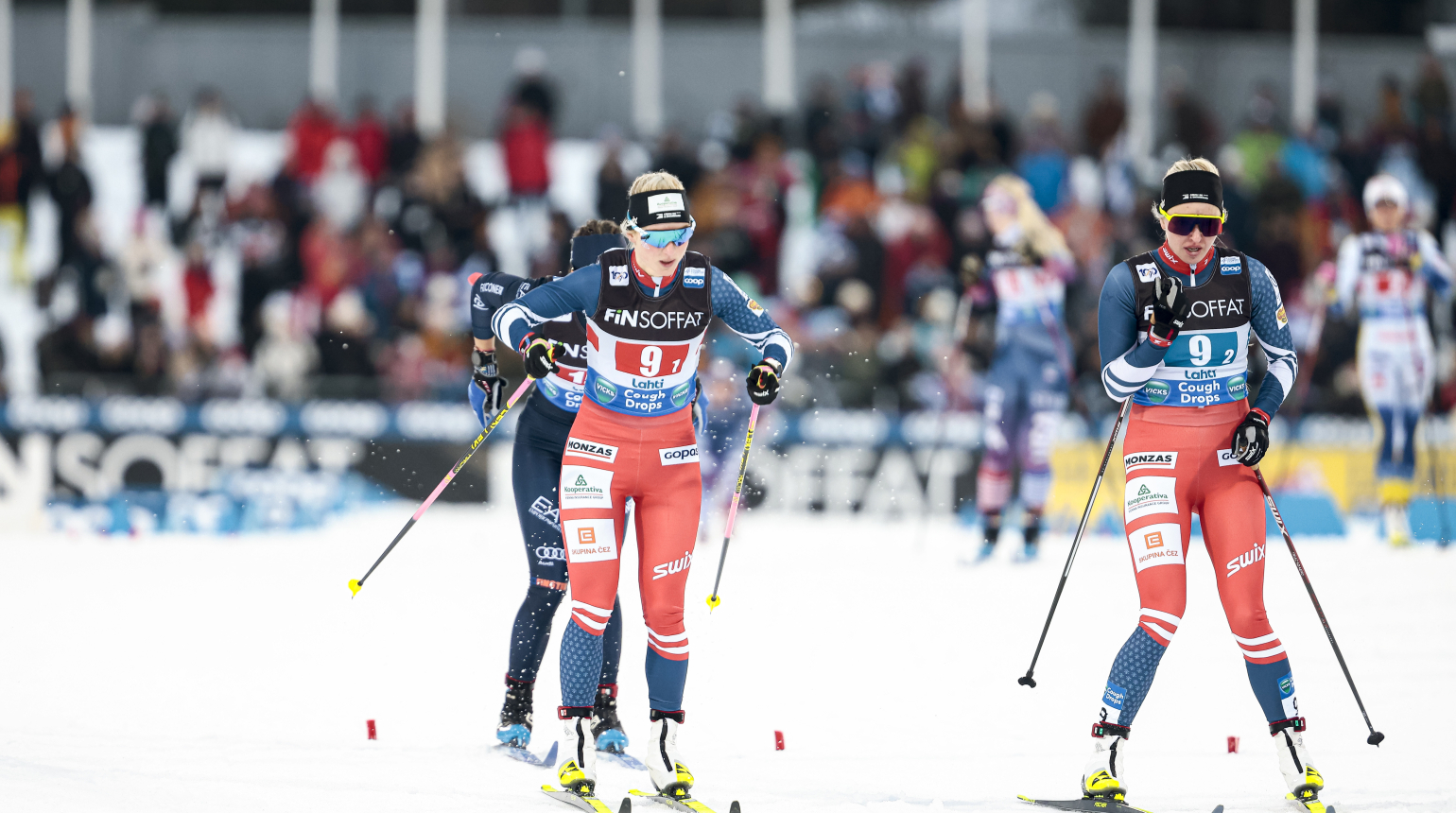 SP Lahti: Beranová s Janatovou ve sprintu dvojic skončily těsně za Top 10