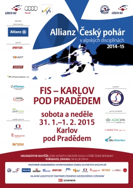 ALLIANZ Český pohár 2015 v alpských disciplínách - KARLOV