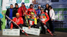 Vítěz FIS Marathon Cupu 2015 Petr Novák