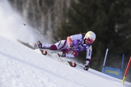 Kateřina Pauláthová v obřím slalomu v Aspenu