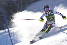 Martina Dubovská v prvním slalomu v Aspenu