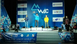 Jan Zabystřan vítězí na MSJ kategorie U18 v alpské kombinaci
