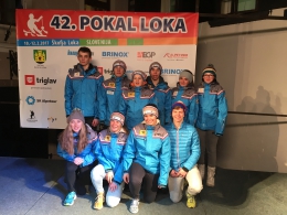 Žákovský tým pro 42. ročník Pokal Loka ve Slovinsku