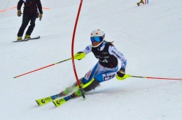 M. Dubovská si jede pro bronz  ve slalomu na ANC