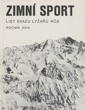 Zimní sport 1934 - 1935