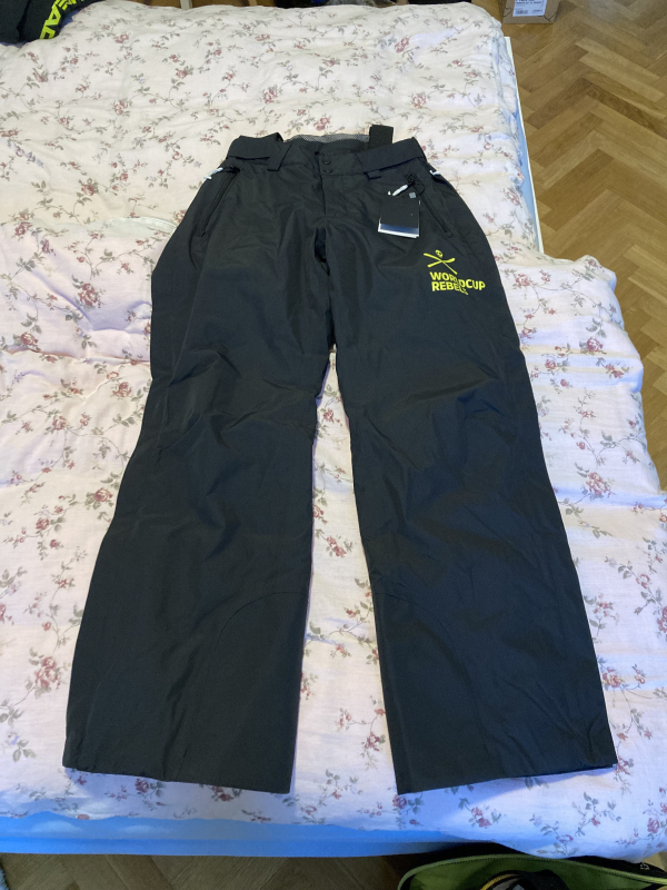 Nové dětské lyžařské gatě Race zip pants vel. XS