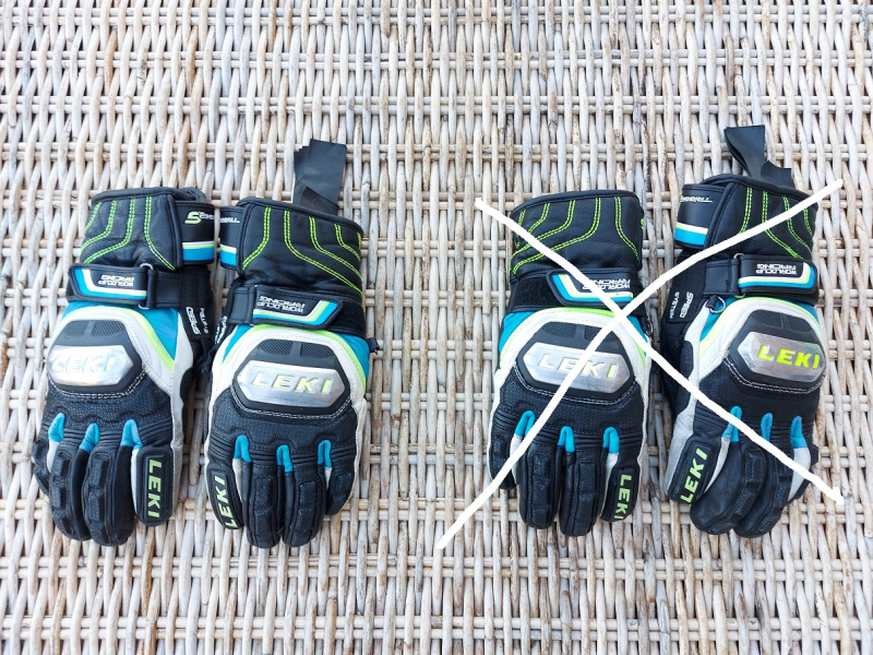 Lyžařské rukavice LEKI World Cup Racing Ti S - 7,5
