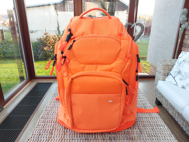 Lyžařský batoh POC Race Backpack 70 l oranžový