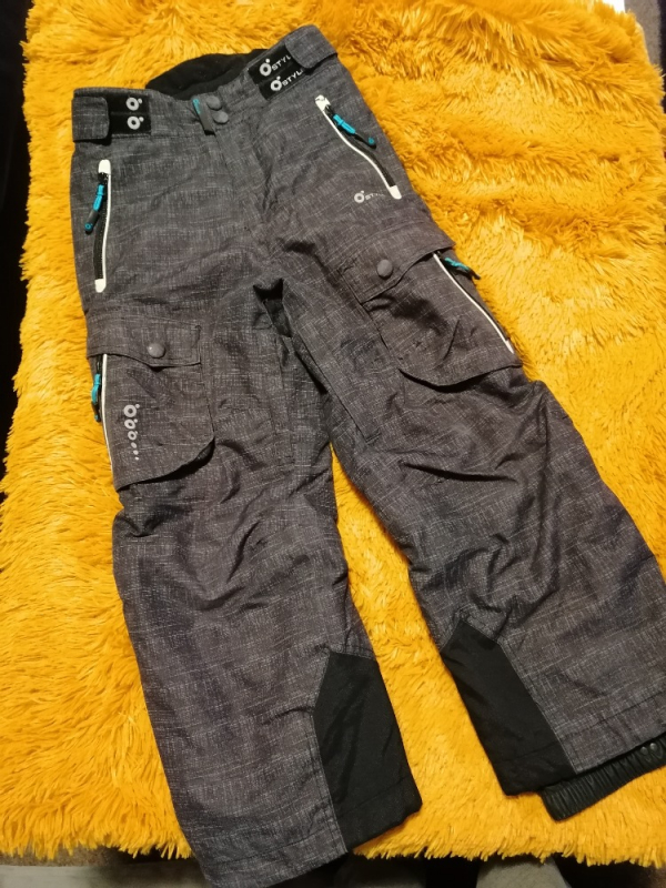 Celorozepínací oteplovačky/kalhoty O´style, vel.128/8let