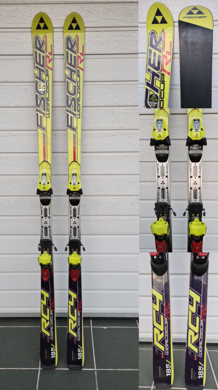 Sjezdové lyže Fischer RC4 Wrldcup RC, 185cm