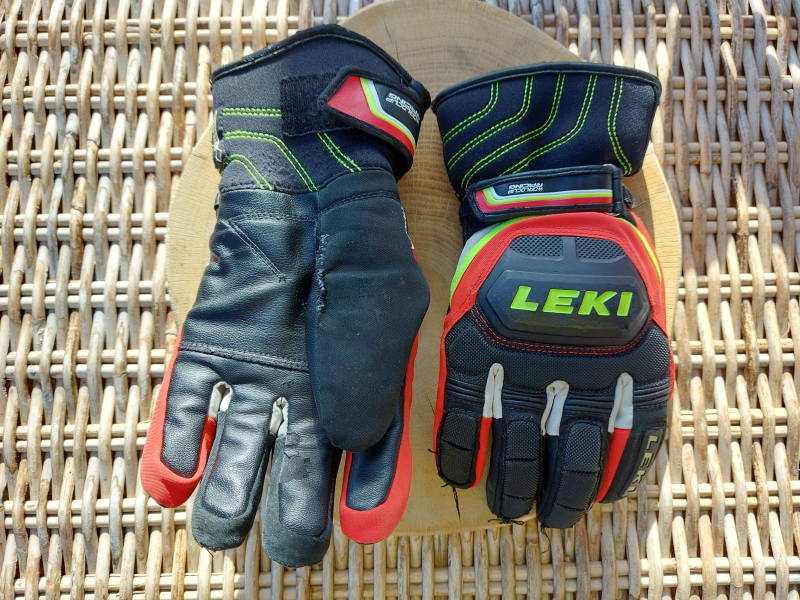 Dětské rukavice Leki WC race coach flex S - vel 5