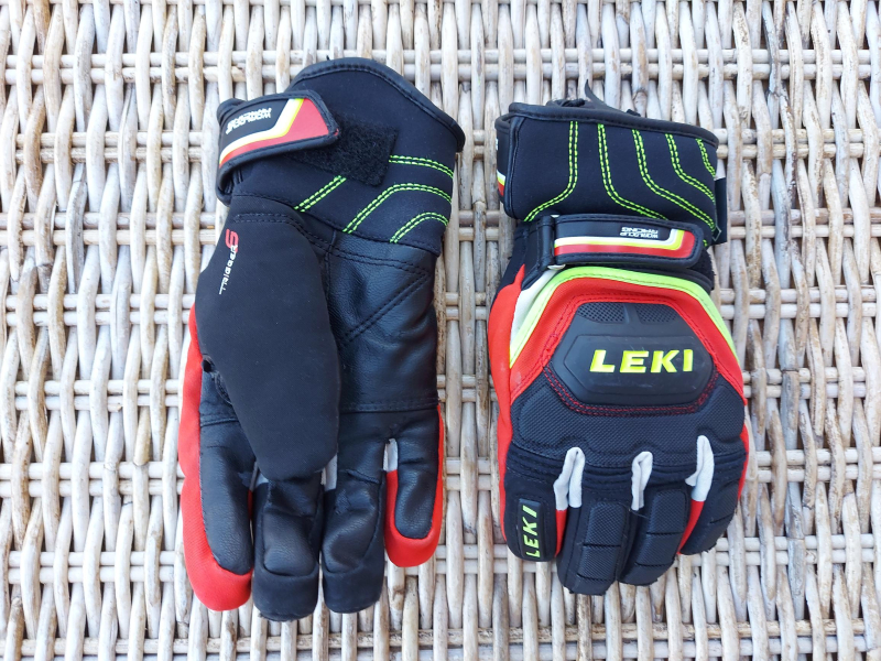 Dětské rukavice Leki WC race coach flex S - vel 6