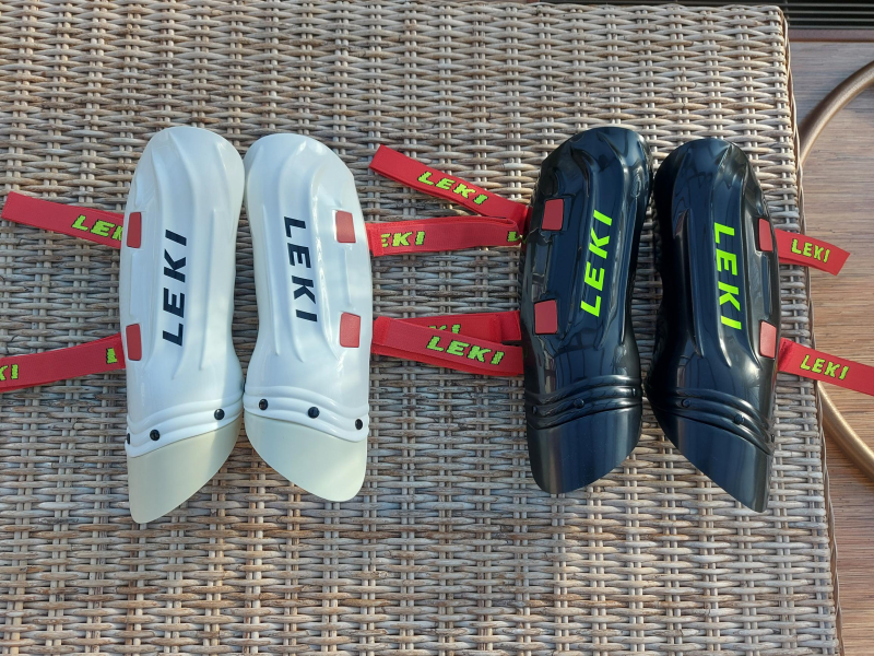 Slalomové chrániče holení Leki Shin Guard - 33cm