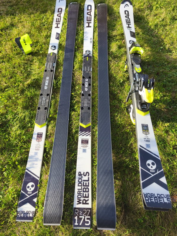 Nové SG obřačky Head 175cm, R27 s vázáním FF 14 Evo, nebo 16 X RD