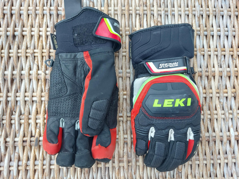 Lyžařské rukavice LEKI Worldcup Race  Coach Flex S GTX - 8,0