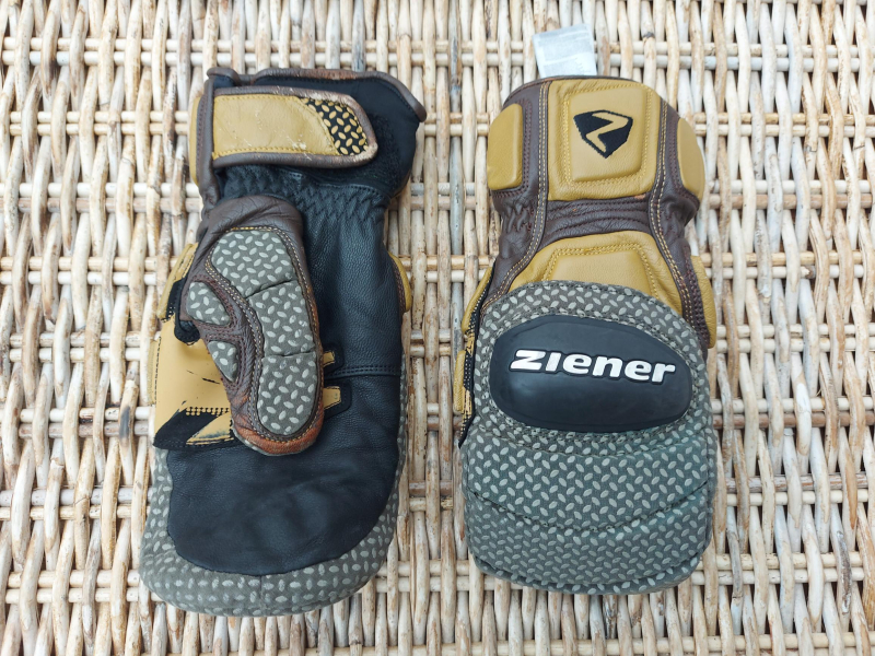 Lyžařské rukavice Ziener Gator PR Mitten -vel 7,5