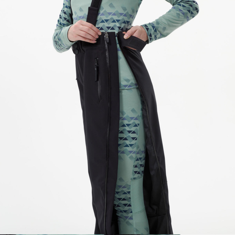 Lyžařské rozepínací kalhoty Decathlon race 10let