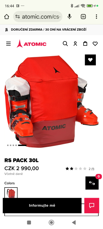 Bag Atomic nový