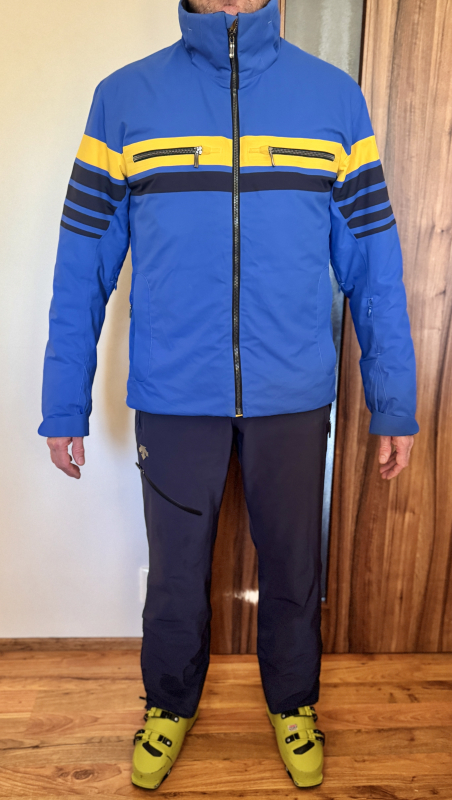 Lyžařský komplet zn. DESCENTE vel. L/52 jako nový