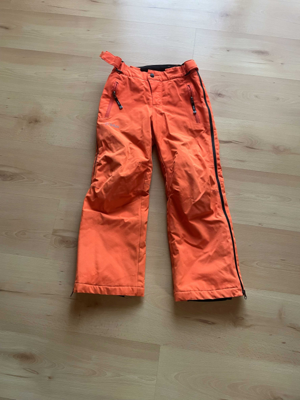 Rozepínací lyžařské kalhoty 8/10 let