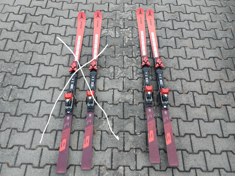 Lyže na obří slalom Atomic Redster 180 cm / 24 m