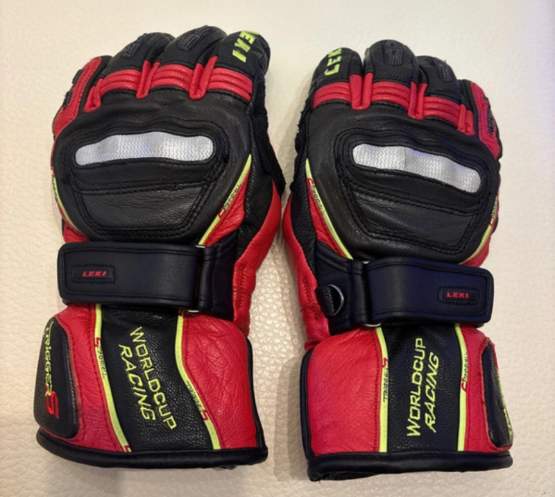 Celokožené rukavice Leki vel.6