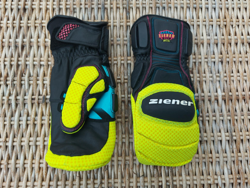 Lyžařské rukavice Ziener Gatoro PR Mitten -vel 8,5