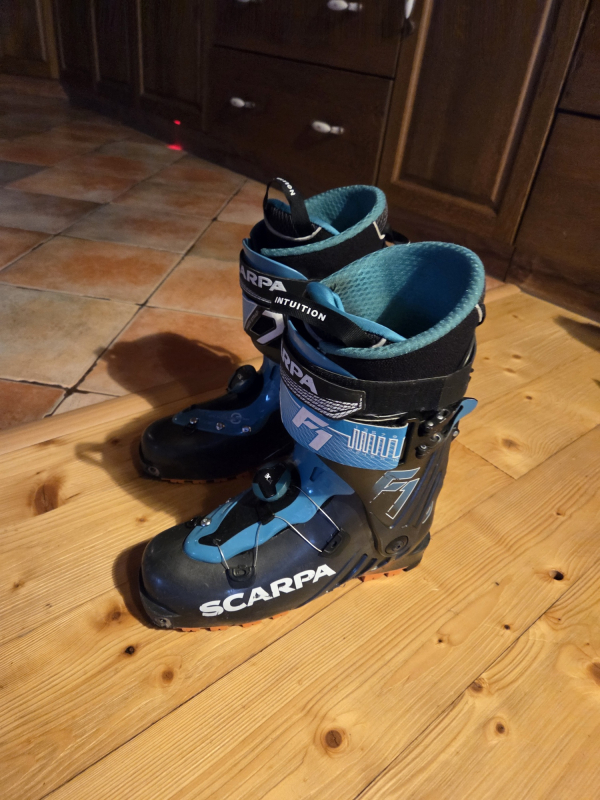 skialpové  boty Scarpa F1