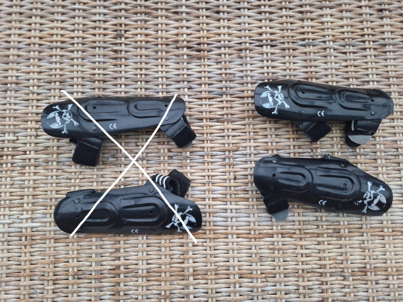 Dětské lyžařské předloketní chrániče Energiapura