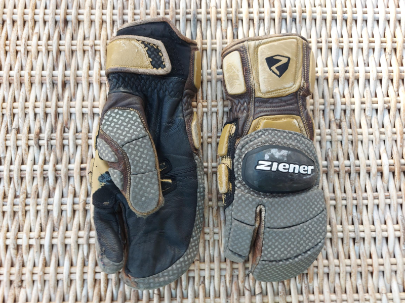 Lyžařské rukavice Ziener Gator PR Lobster -vel 8,5