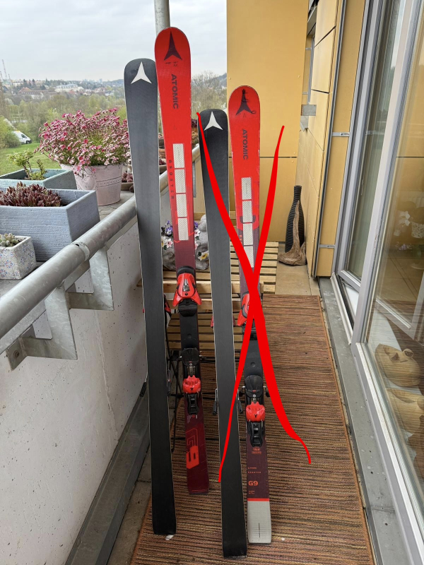 Atomic GS závodní lyže