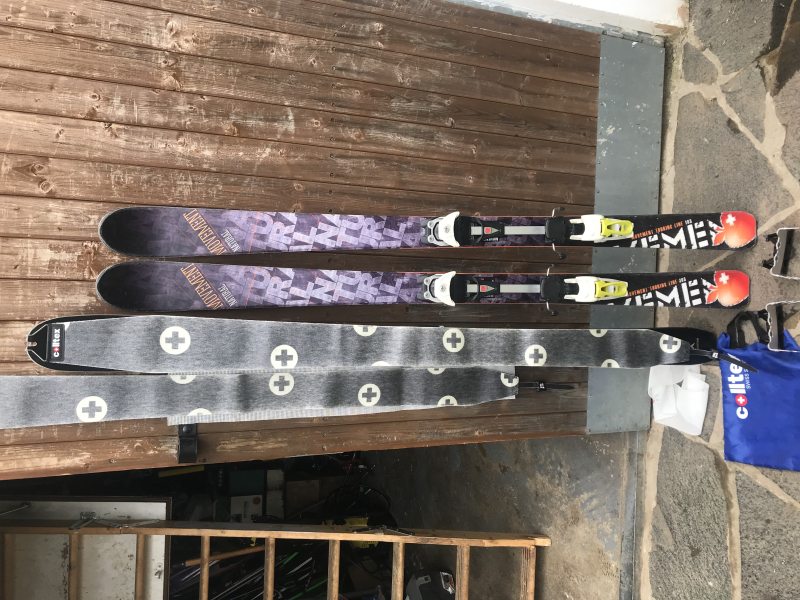 Movement touring 165, Fritschi, pasy Colltex stoupaci železa